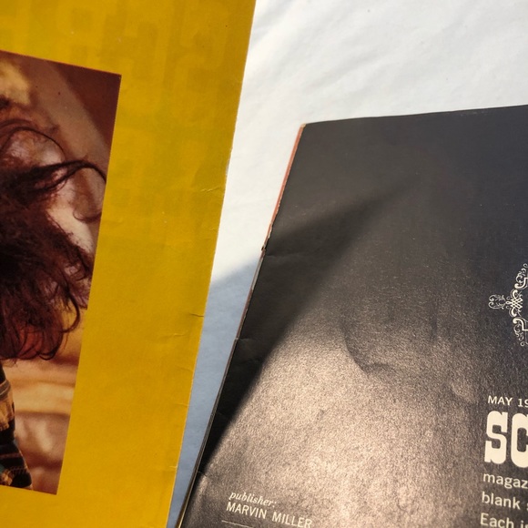 Screen Legends May 1965 James Dean Carroll Baker Fan Magazine Poster Vintage - Picture 9 of 16